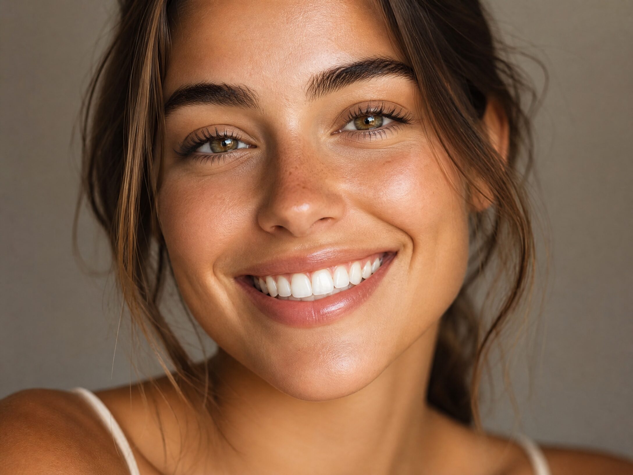 Cosmetic bonding to close gaps between teeth