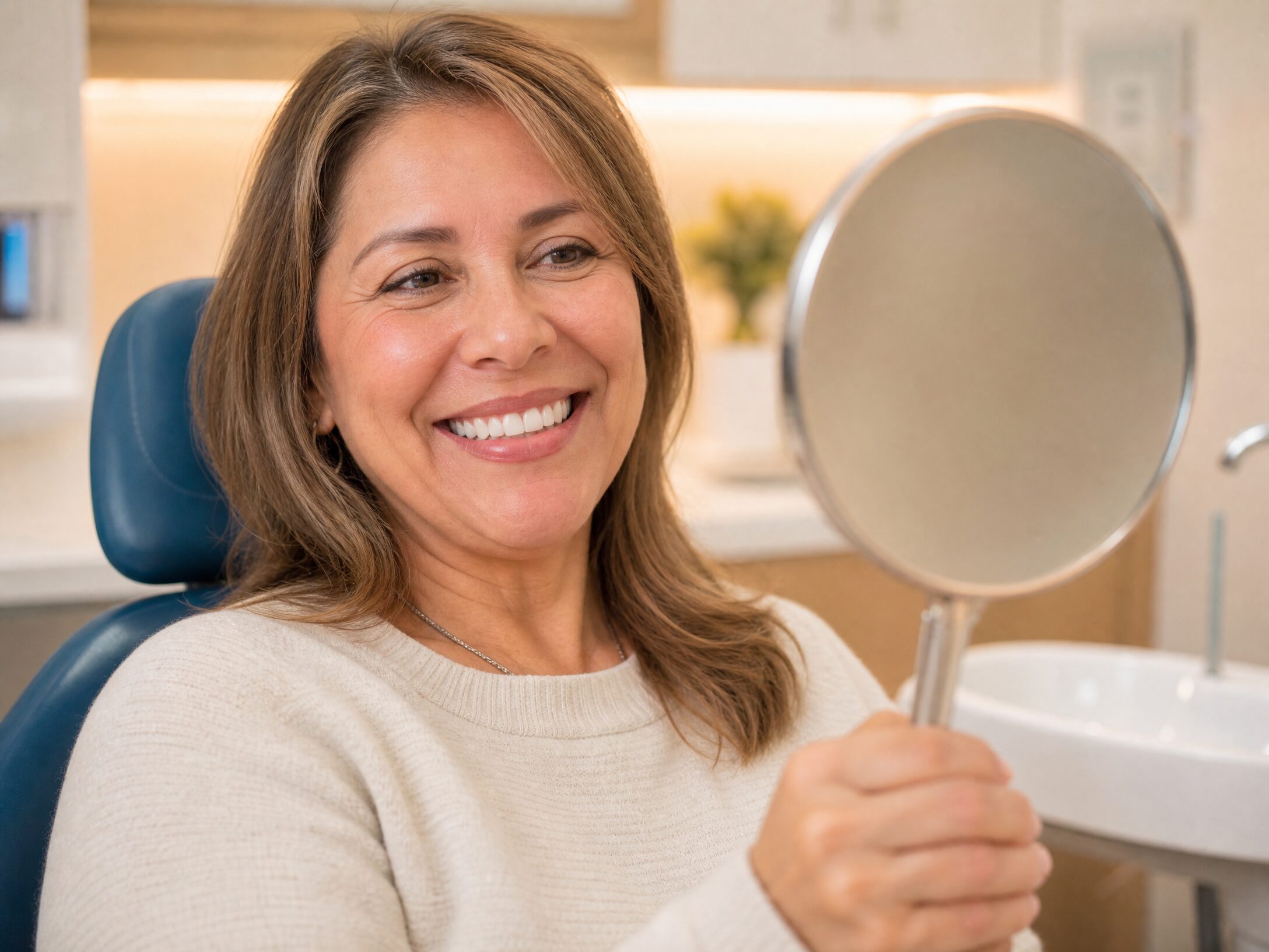 Cosmetic bonding to reshape teeth