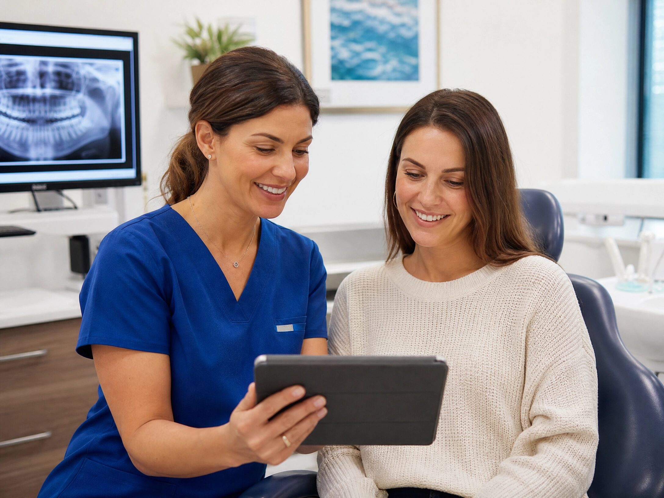 Cantilever bridge consultation at Comfort Smiles Ann Arbor