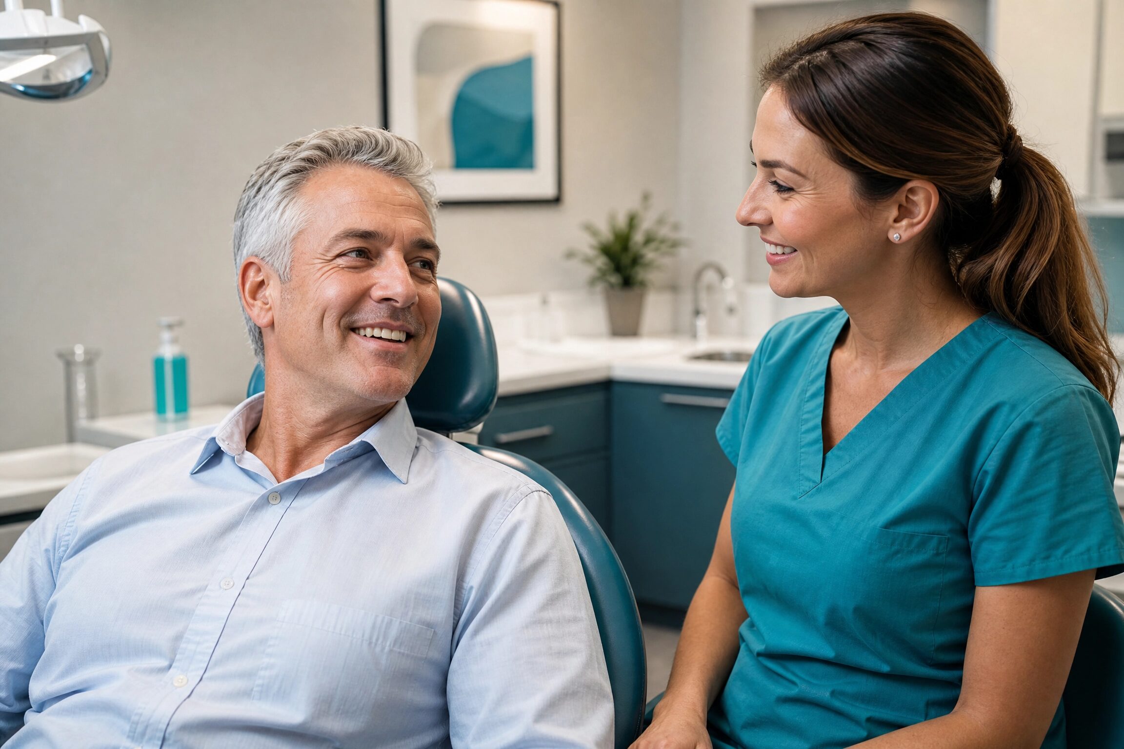 Implant-supported dental crown