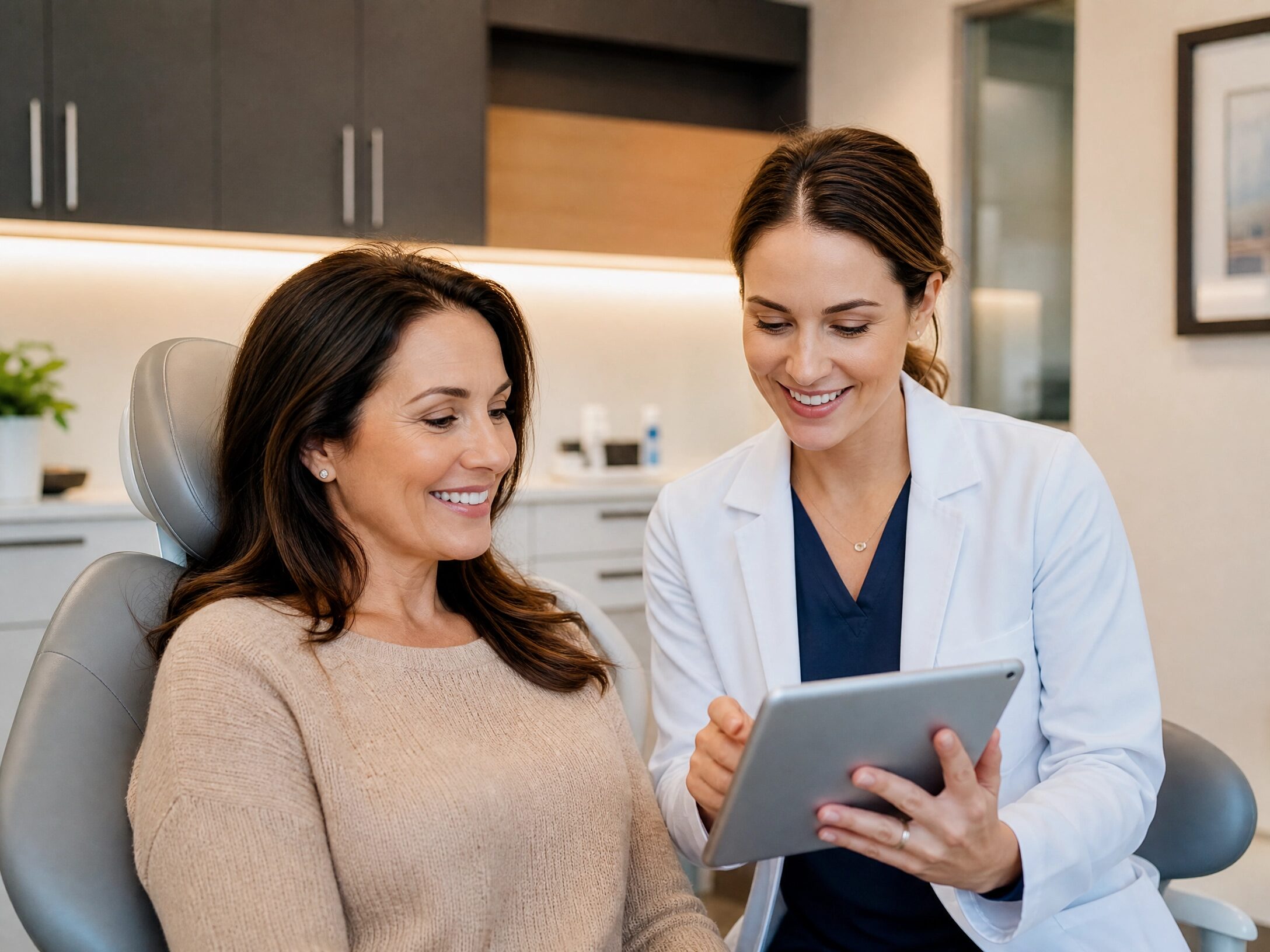 Traditional dental bridge consultation at Comfort Smiles Ann Arbor