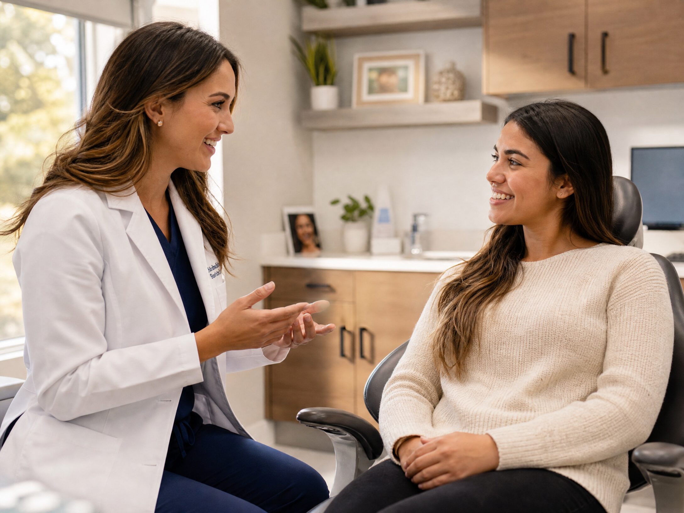Gentle teeth whitening for sensitive teeth patients